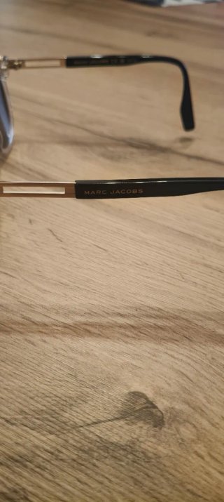 Occhiali Marc Jacobs Uomo Nero Argento