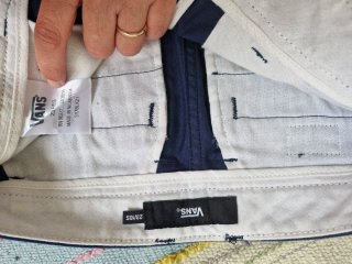 Pantalón corto VANS niño azul marino 10 años