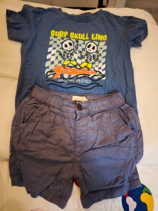 Sudadera y pantalón corto 3-4 años
