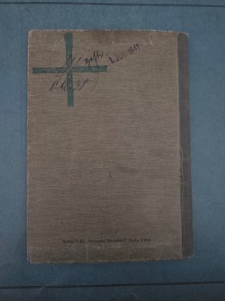 Wehrpass Alemán II Guerra Mundial 1944