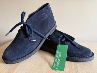 Botas Benetton ante azul. Talla 37 SIN ESTRENAR!