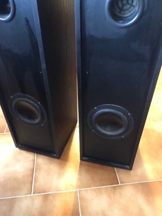 Altavoces negros