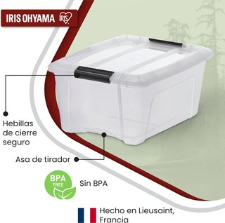 Iris Ohyama cajas almacenamiento apilables
