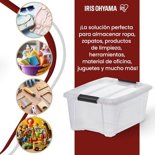 Iris Ohyama cajas almacenamiento apilables