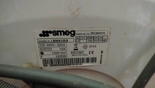 Piezas lavadora Smeg LBW812ES