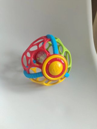 Pelota sonajero bebé multicolor