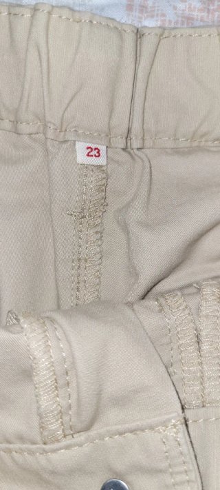 Shorts Levi's mujer talla 24 beige
