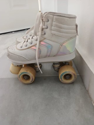 Patines 4 ruedas Oxelo blancos