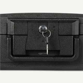Caja Fuerte Ignífuga Amazon Basics 11L