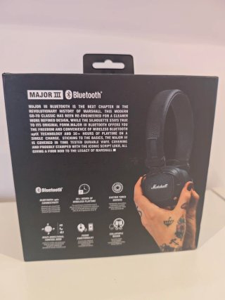Marshall Major III Bluetooth Negro