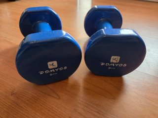 Mancuernas Domyos 5 kg (par)