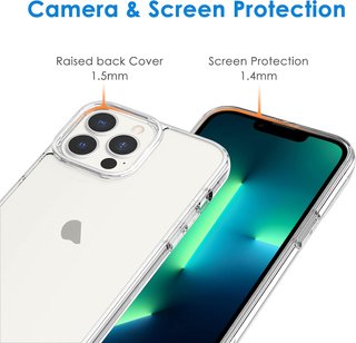 JETech funda transparente protección antigolpes
