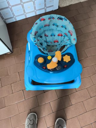 Tacatá azul con música y pito