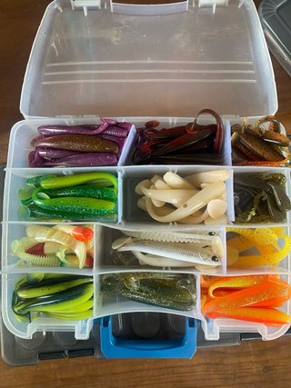 Caja Señuelos Pesca Variados