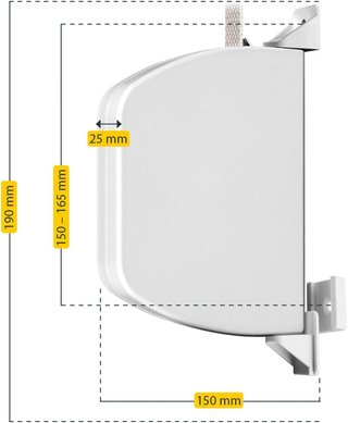 Schellenberg enrollador manual cinta persiana