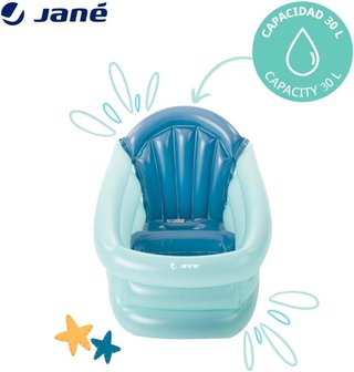 Jané bañera hinchable bebé posiciones evolutivas