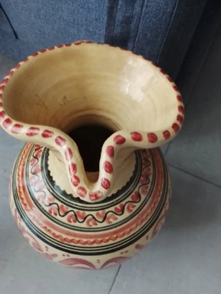 Jarra cerámica Guajara pintada