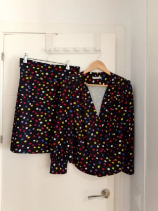 Conjunto Barey Collection lunares