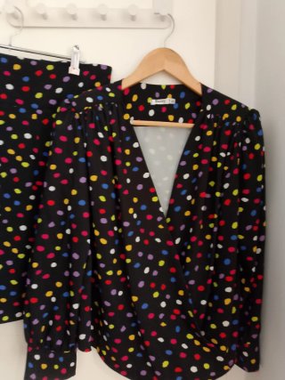 Conjunto Barey Collection lunares