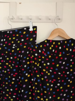 Conjunto Barey Collection lunares
