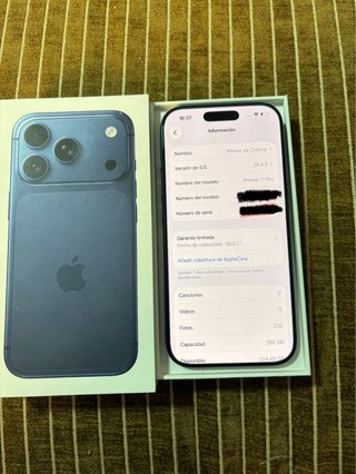 iPhone 17 Pro - 256GB - Azul Oscuro