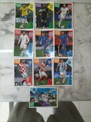 Lote Cromos Fútbol Adrenalyn XL 25/26 y La roja