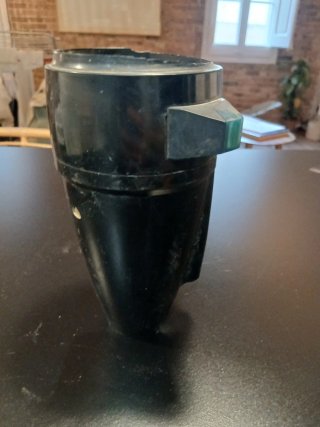 Carcasa columna direccion authi mini 1275 C