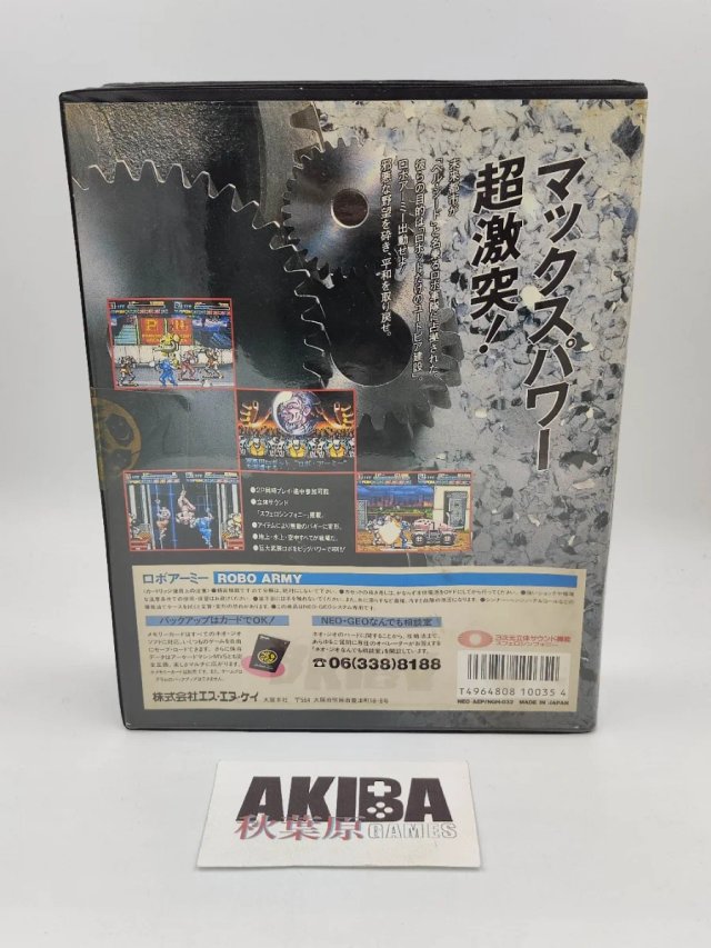 Neo Geo AES Robo Army SNK