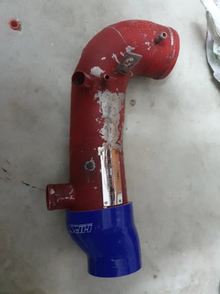 Admisión Turbo 3" Impreza WRX STI (inlet pipe).