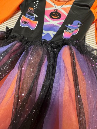 Disfraz Bruja Halloween Niña