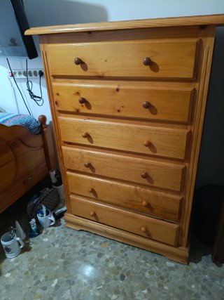 Cajonera de madera