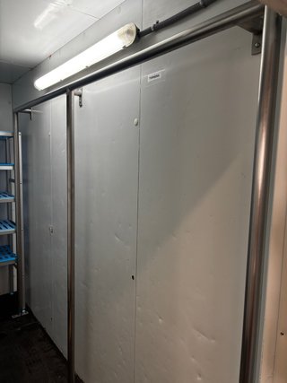 Cámara frigorífica con evaporador estático