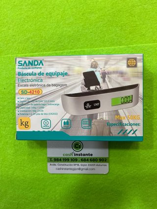 Báscula de equipaje SANDA SD-4210