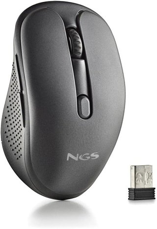 NGS ratón inalámbrico recargable silencioso