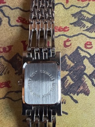 Orologio da donna Delan al quarzo nero/argentato