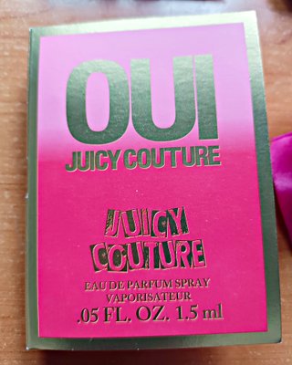 Lote 5 mini perfumes Juicy Couture y lazo