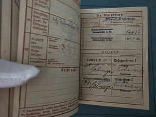 Wehrpass IIWW Tercer Reich permiso 1941 original