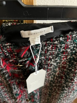 Falda Tweed Corta