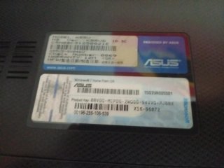 Portátil Asus Negro/Plateado