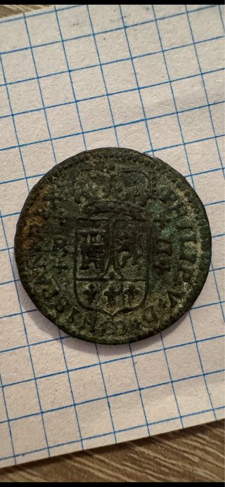 Moneda 2 maravedís 1720 Felipe V