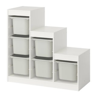 Estantería Escalera Trofast IKEA Blanca