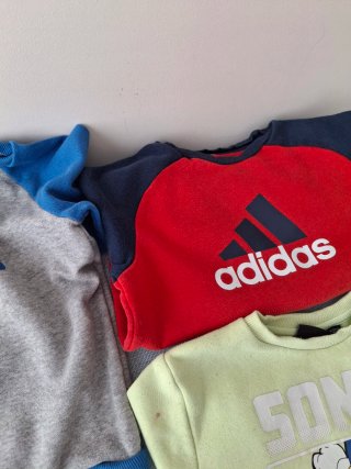 Lote 7 prendas: Sergent, Adidas, sudaderas
