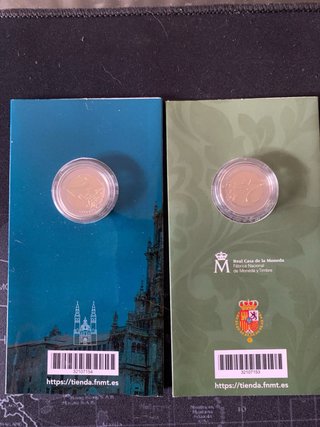 Pack 2€ Felipe VI + Santiago de Compostela