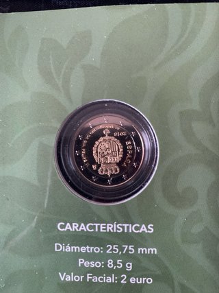 Pack 2€ Felipe VI + Santiago de Compostela