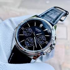 Orologio Casio Cronografo Nero Argento