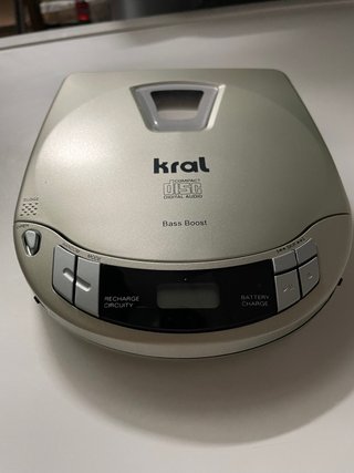 Reproductor CD Portátil KRAL CDP 560 R