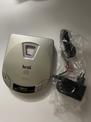 Reproductor CD Portátil KRAL CDP 560 R