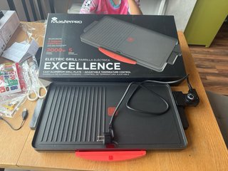 Parrilla Eléctrica MasterPRO Excellence 2000W