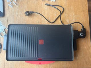 Parrilla Eléctrica MasterPRO Excellence 2000W