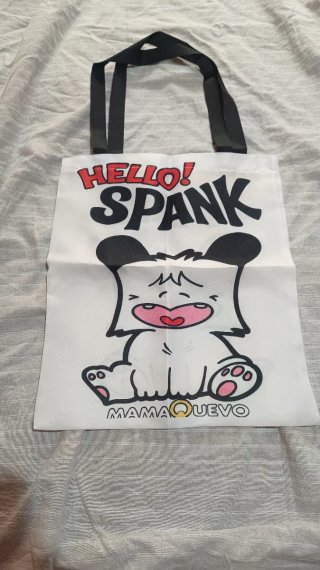 Borsa tote shopper Hello Spank